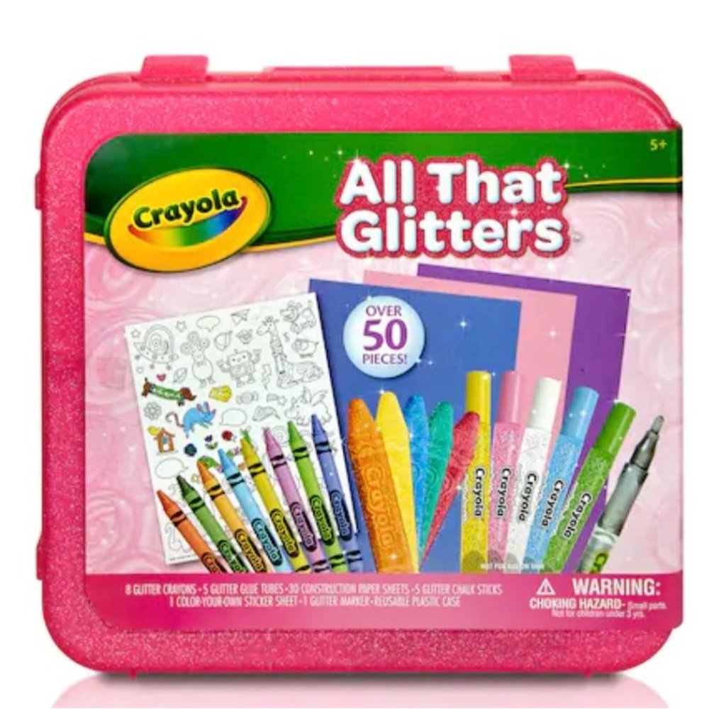 COPY - Crayola® All That Glitters™ Art Set (4 pcs available) new, sealed